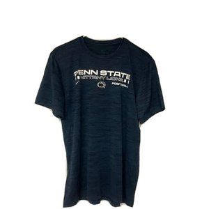 Nike Penn State Men Tee Size L Blue NCAA  Dri-Fit 100% Polyester New With Tags
